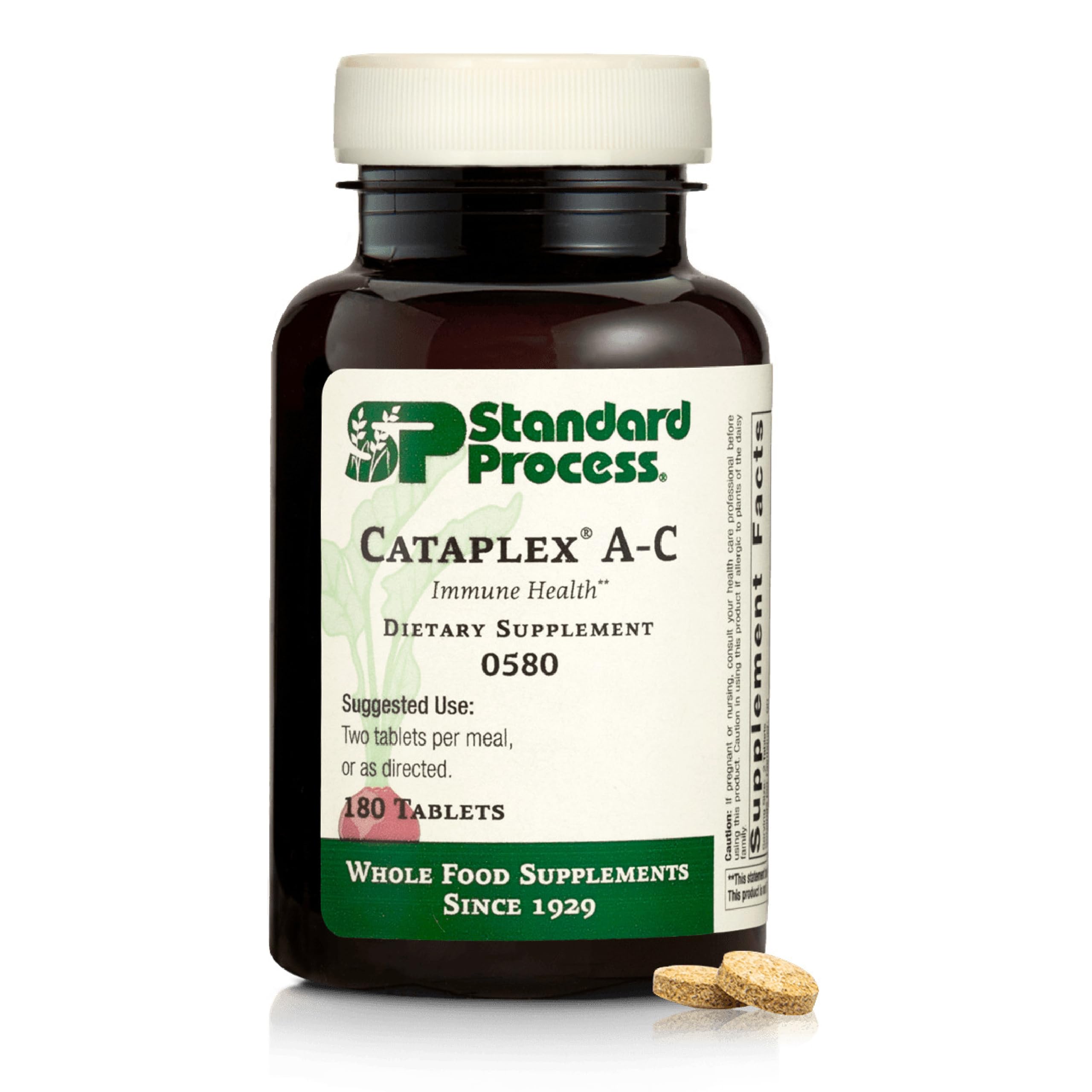 Cataplex A-C bottle highlighting immune support and vitamins A & C
