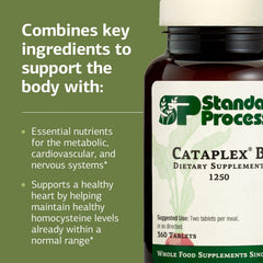 Illustration showing heart health support from Cataplex B