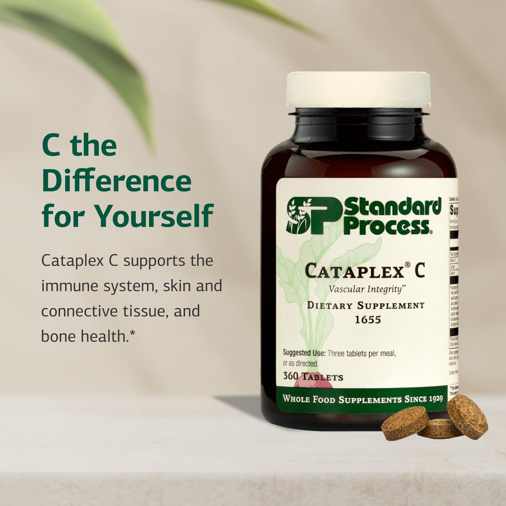Standard Process Cataplex C bottle label