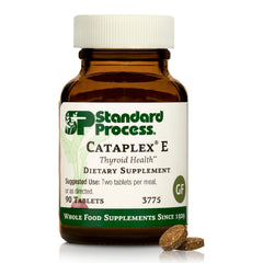 Cataplex E bottle label by Standard Process