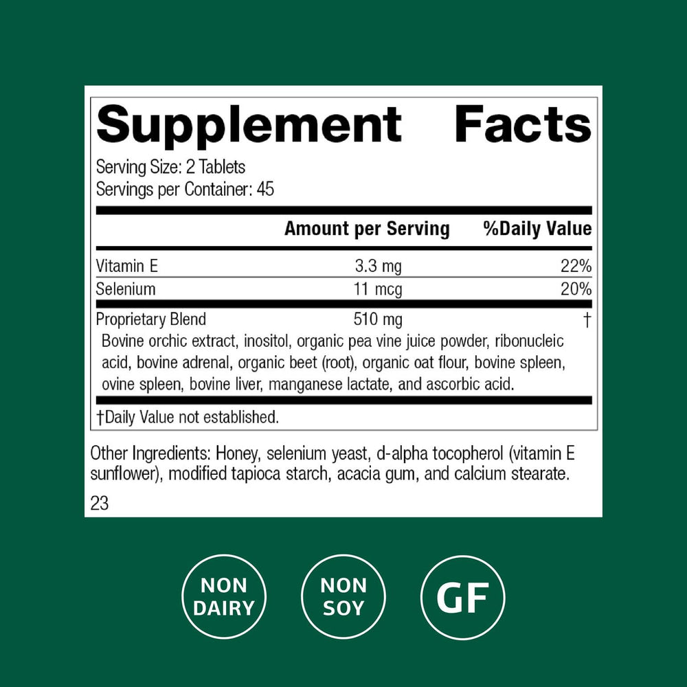 Cataplex E tablets in bottle, 90-count