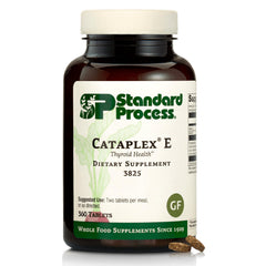 Cataplex E thyroid health supplement bottle with 360 tablets