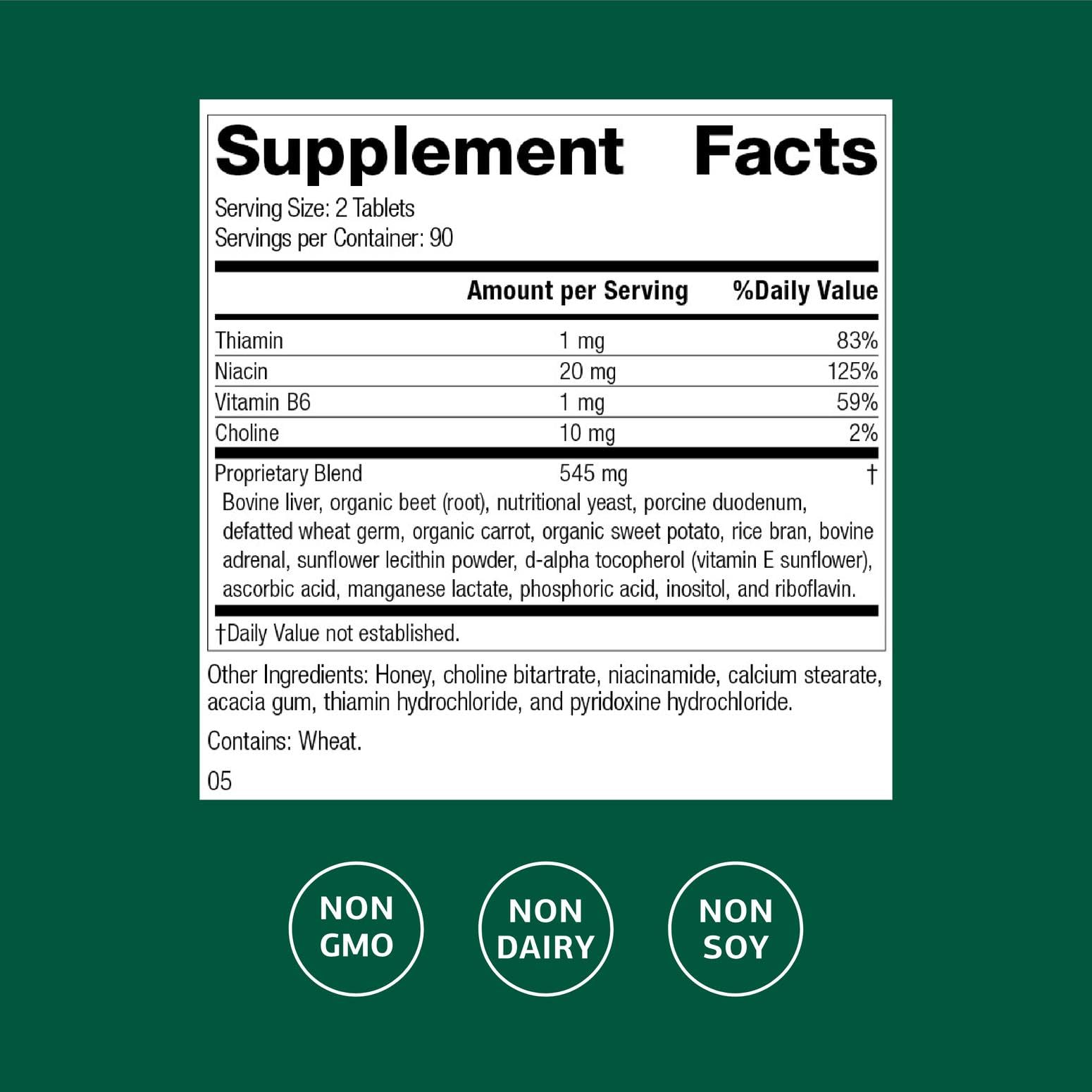 Cataplex B supporting nervous system health