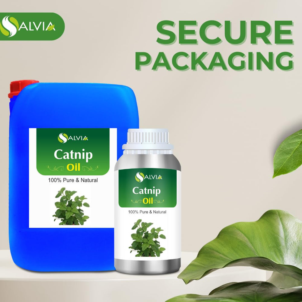 Packaging label of Catnip essential oil 250 ml