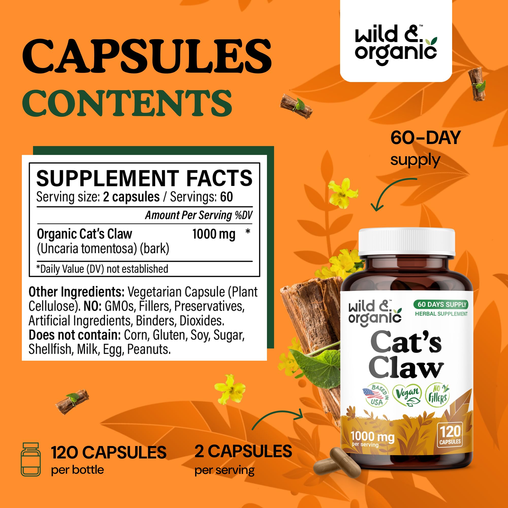 Cat Claw immune support illustration