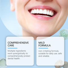 Safe daily at-home oral care formula