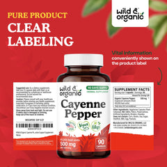 Close-up of cayenne pepper capsules