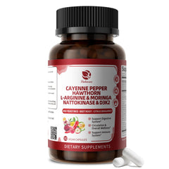 Cayenne Pepper Enteric-Coated Capsules bottle – front view