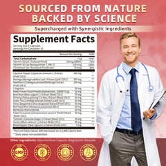 Product label highlighting 18-in-1 complex with Moringa and D3K2