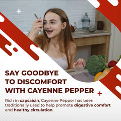 Artichoke extract in Cayenne Pepper 8-in-1 Formula Non-GMO