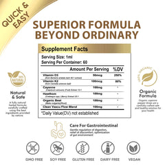 Immune support imagery for Cayenne Pepper Drops