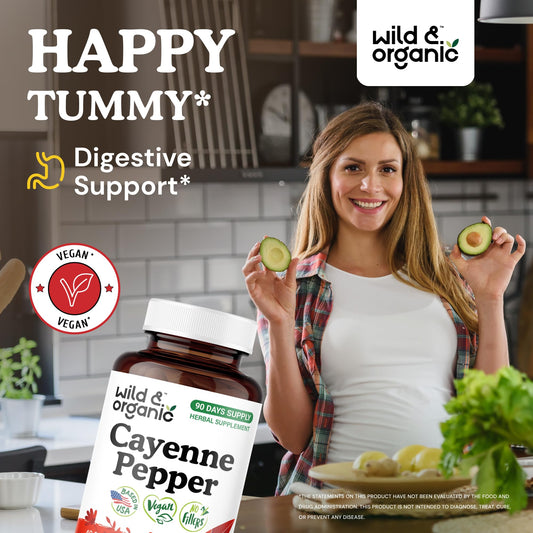 Cayenne pepper extract capsules 500 mg