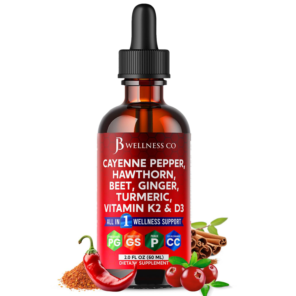 Bottle of Cayenne Pepper liquid drops
