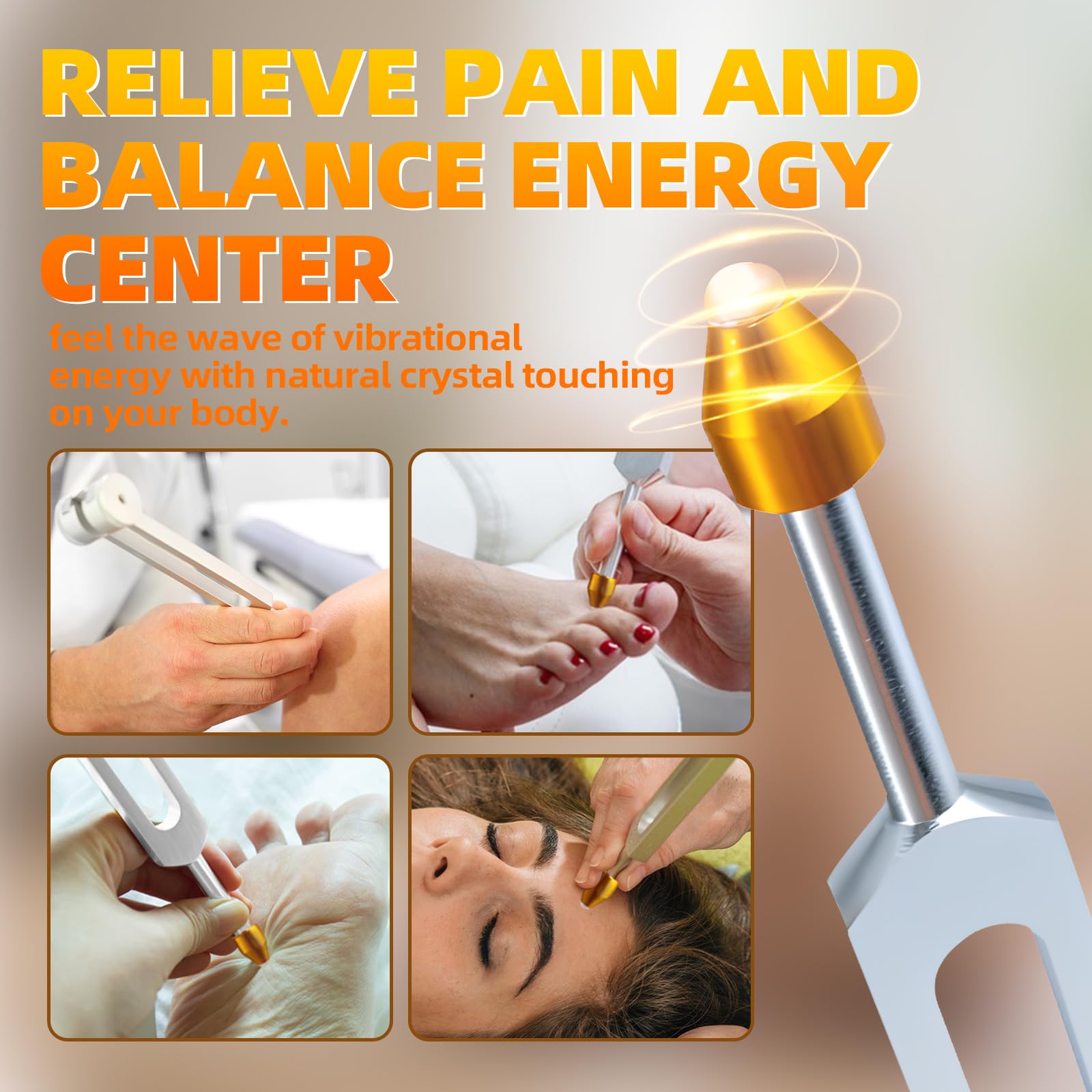 CBCJIEHUXL tuning fork 128Hz encourages mindful focus in meditation sessions