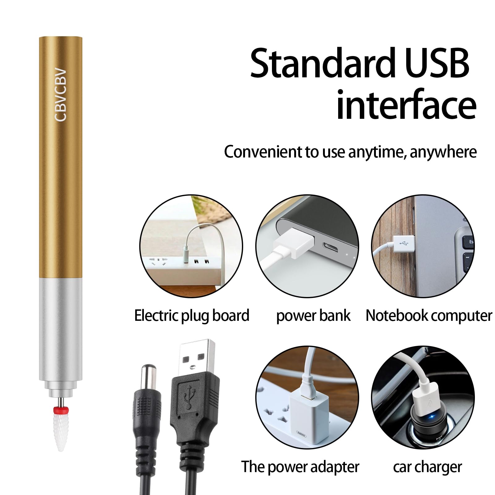 CBVCBV multiple grinding bits set expands filing options.
