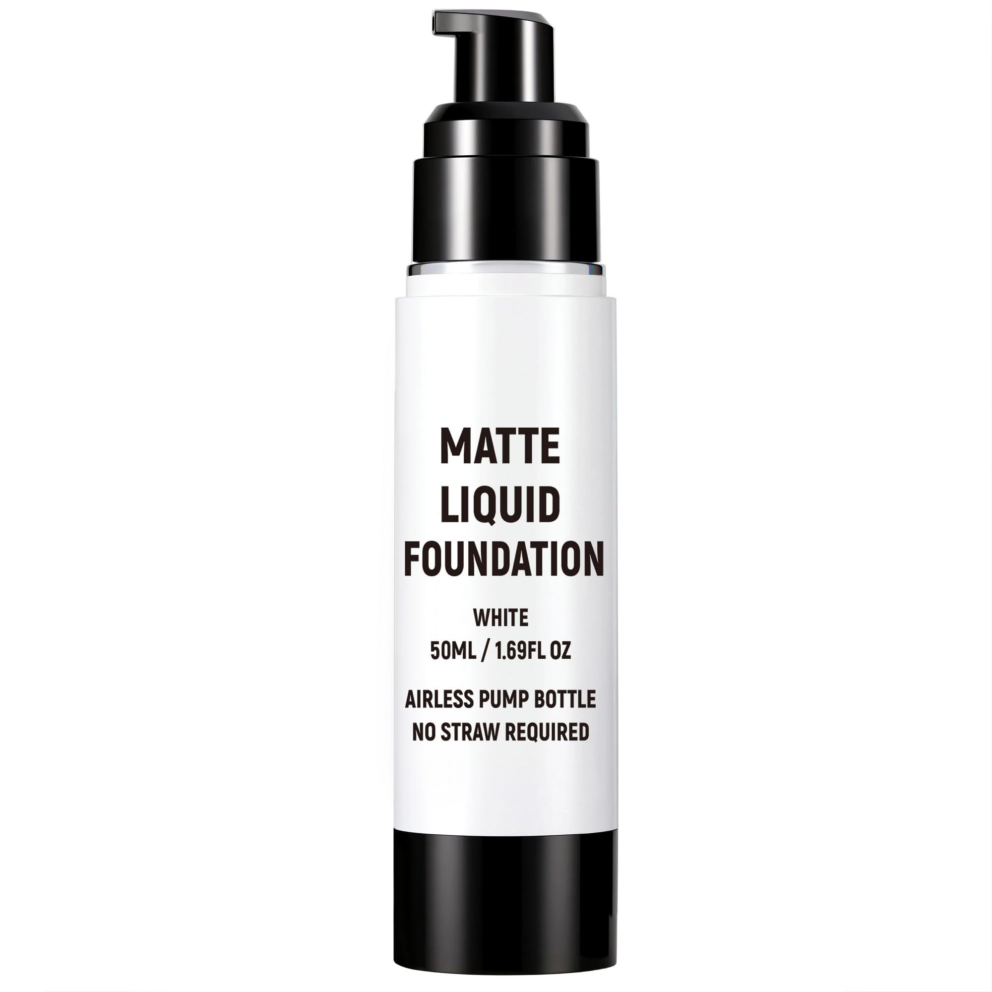 CCbeauty clown white liquid foundation fast, easy application for character looks