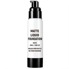 CCbeauty clown white liquid foundation fast, easy application for character looks