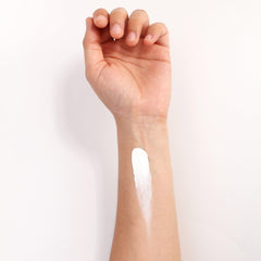 CCbeauty clown white liquid foundation removal with soap and water