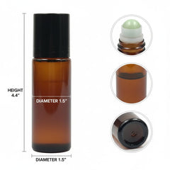 Cchenxxi jade roller ball close-up for smooth, cooling blend application.