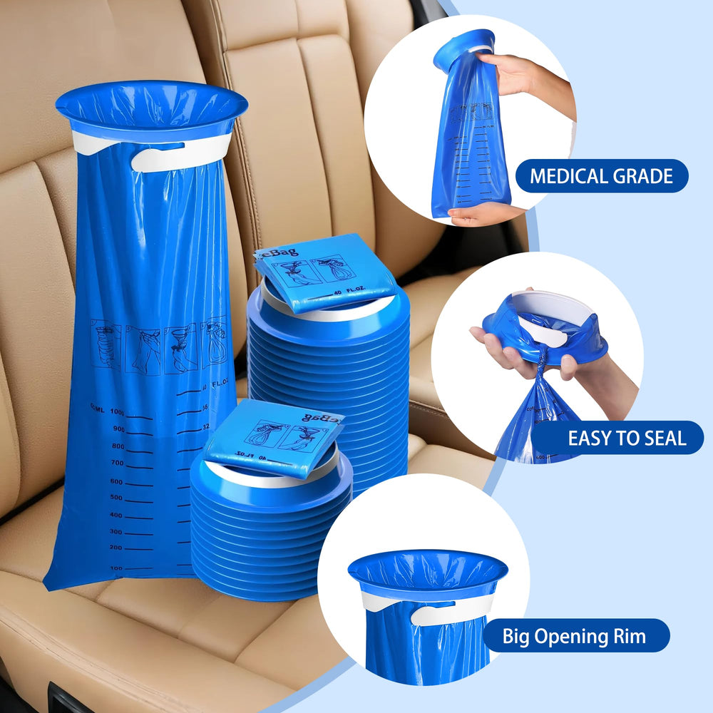 CDThinkingU easy-seal vomit bags prevent leaks after use in busy settings