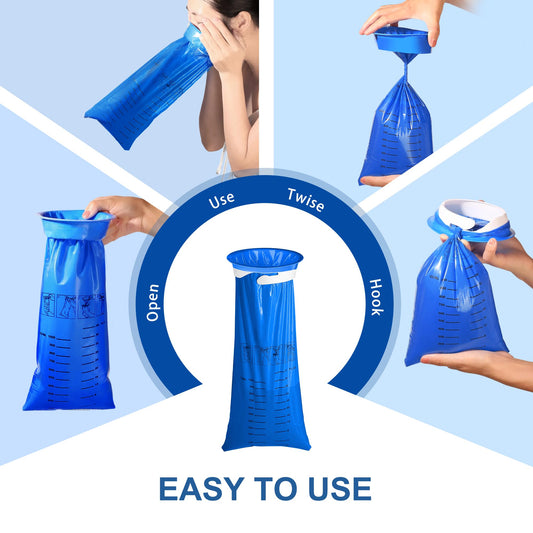 CDThinkingU emesis bags 1000ml capacity highlighting generous space for barf containment
