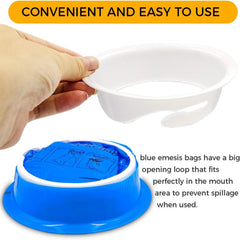 CDThinkingU bags suit kids and adults for nausea relief on the go