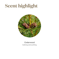 Dropper dispensing Cedarwood oil for skincare routine