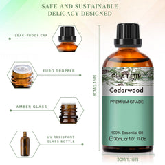 DIY soap making with cedarwood essential oil