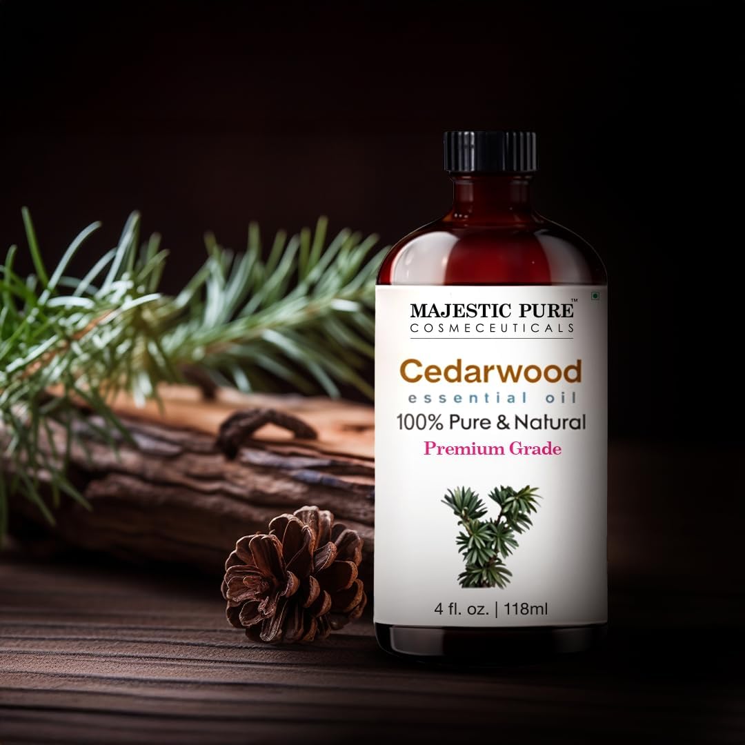 Cedarwood oil for soap and candle making