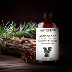 Cedarwood oil for soap and candle making