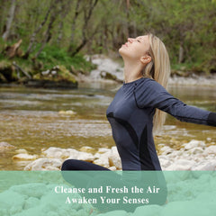 Cedarwood essential oil packaging and amber bottle