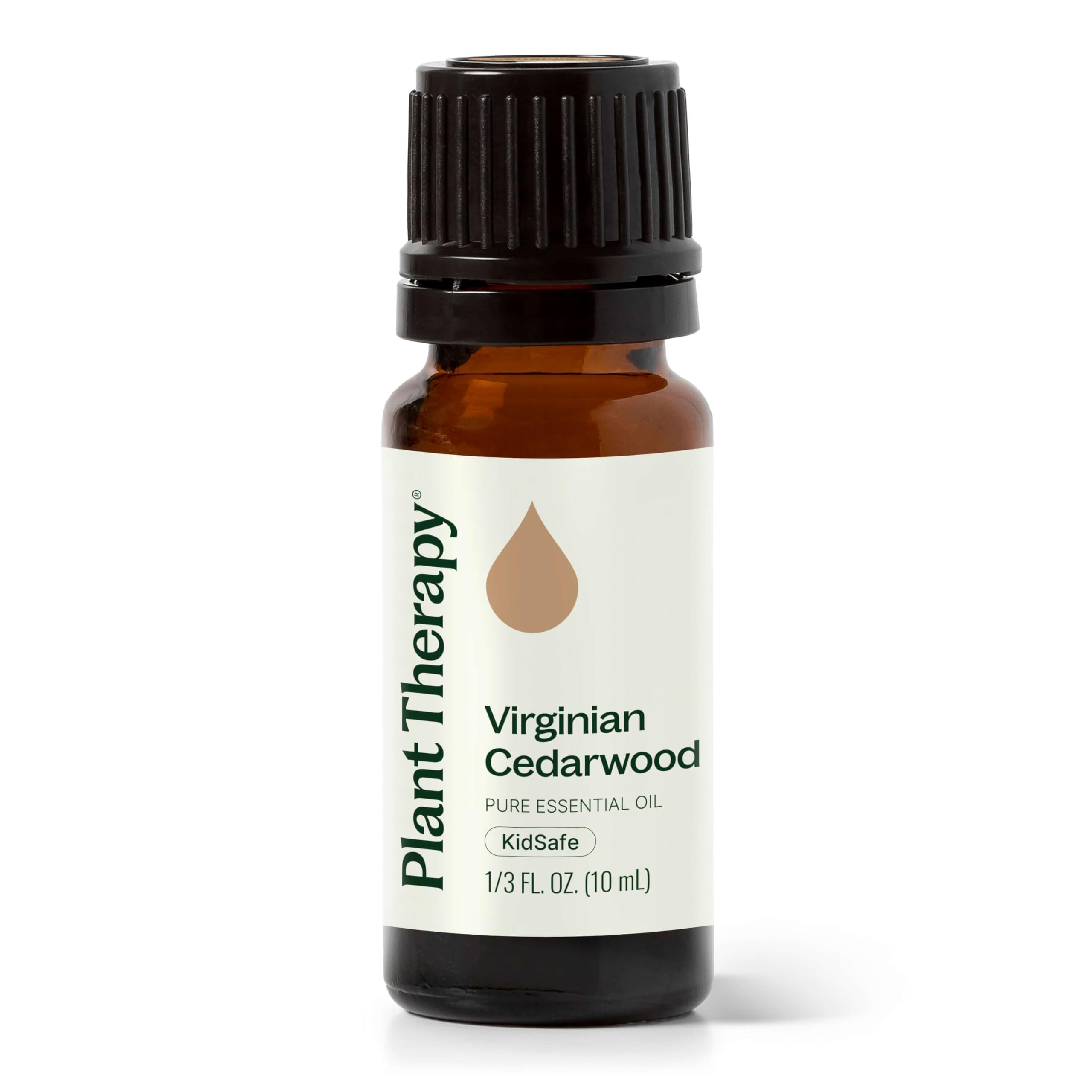 Cedarwood Virginian essential oil 10 mL bottle