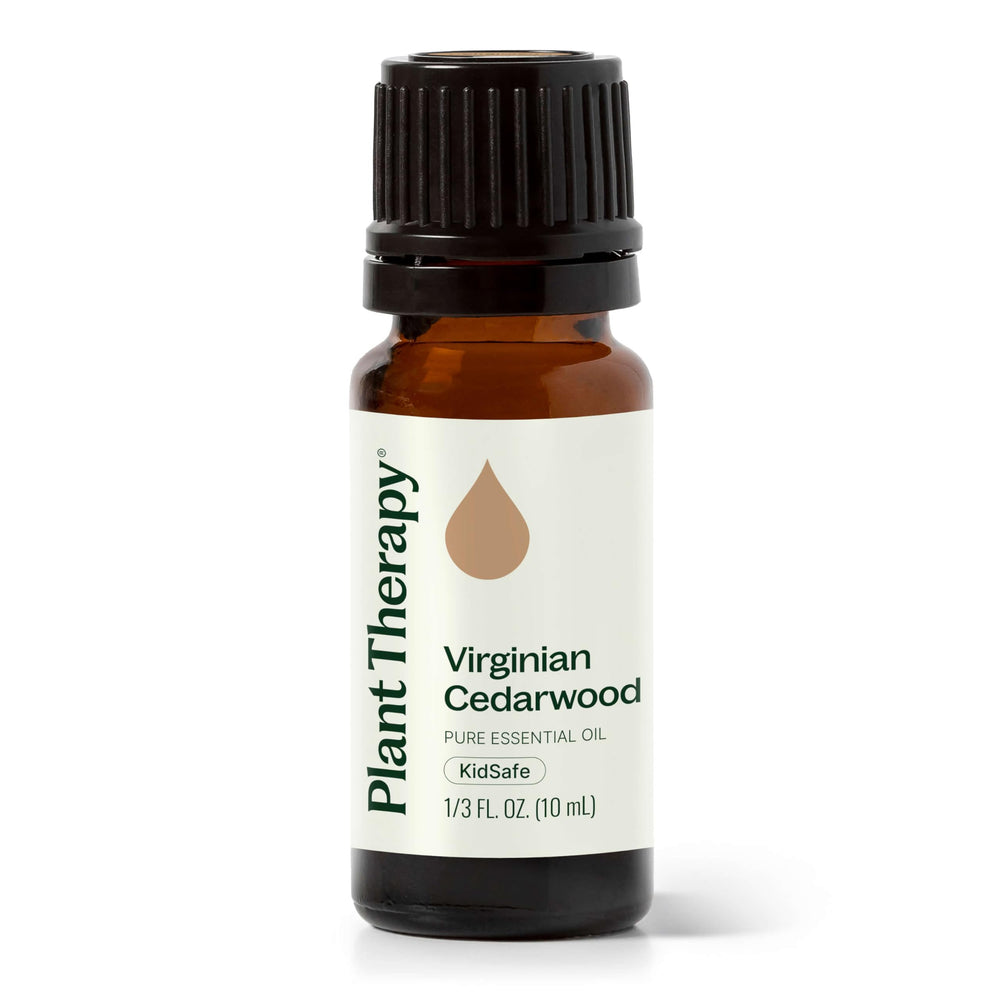 Cedarwood Virginian essential oil 10 mL bottle