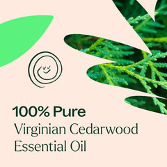 Diffuser blend featuring Cedarwood Virginian essential oil