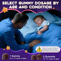 Sugar-free berry-flavored gummies