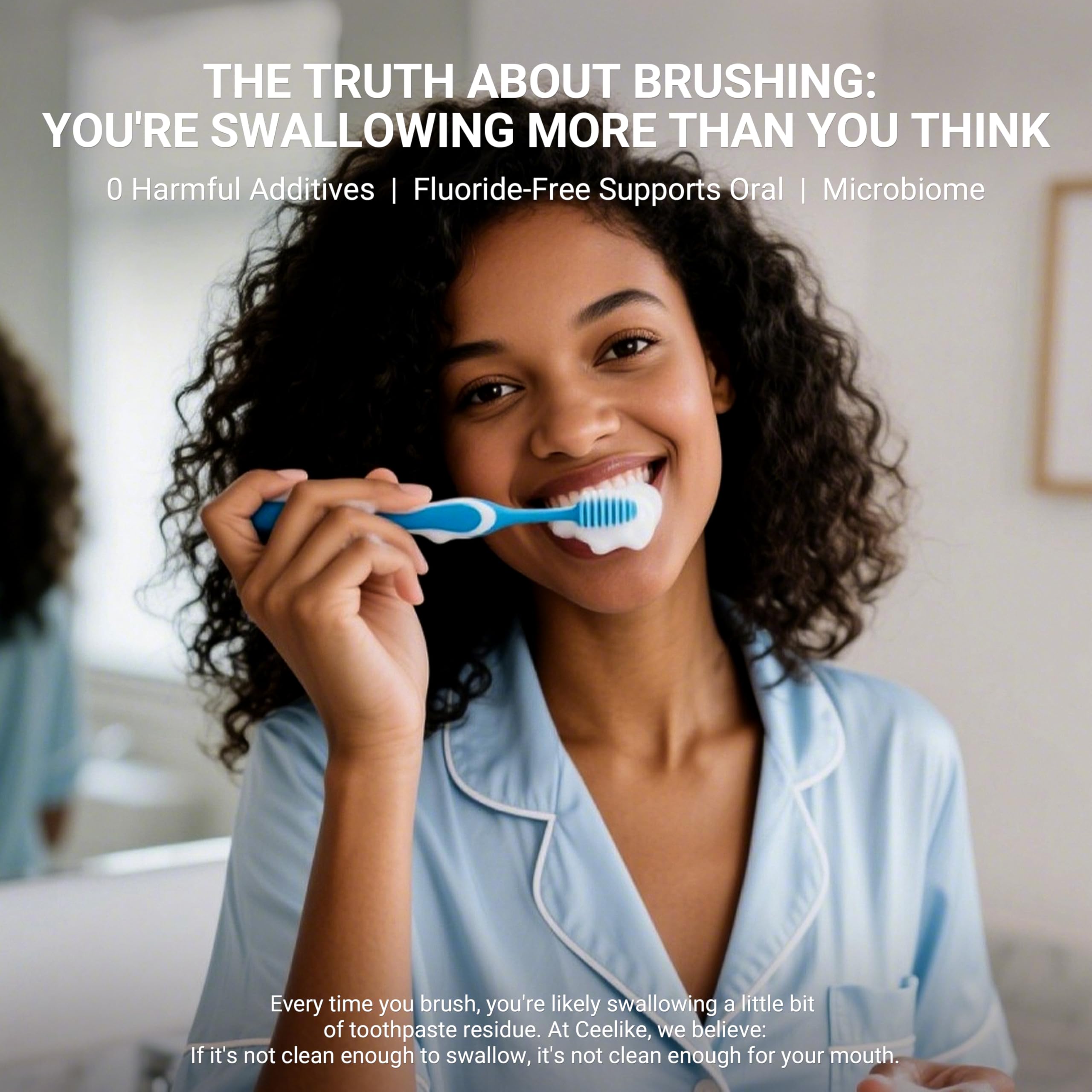 Gum protection and enamel strengthening concept
