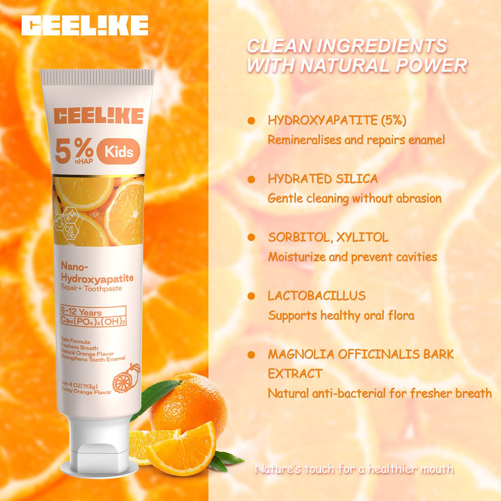 Usage guide for CEELIKE toothpaste set