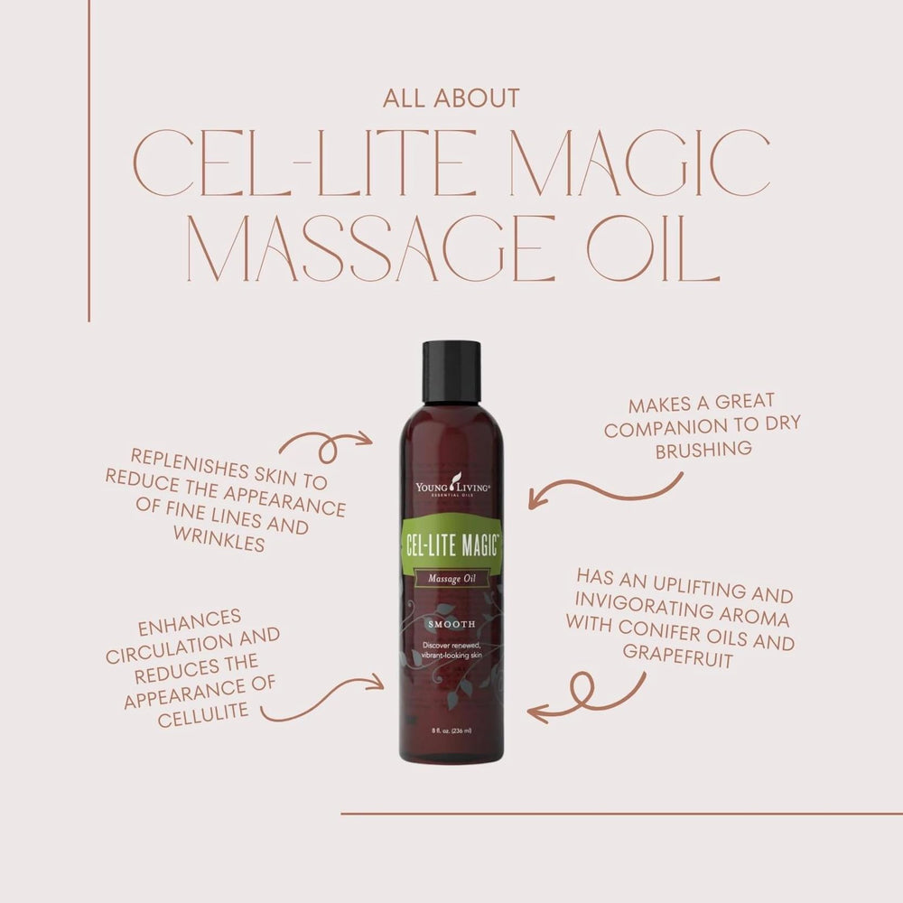 Cypress essential oil in Cel-Lite Magic Massage Oil blend