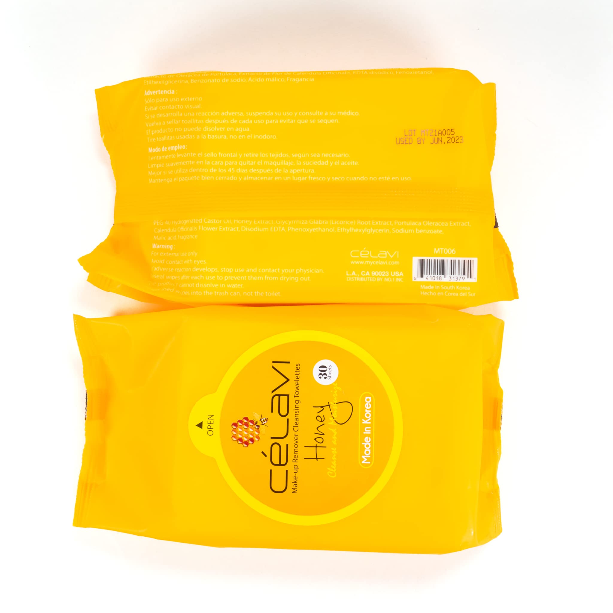 Celavi Honey two-pack packaging highlighted for value and convenience