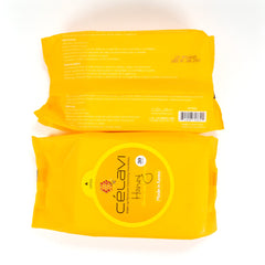 Celavi Honey two-pack packaging highlighted for value and convenience