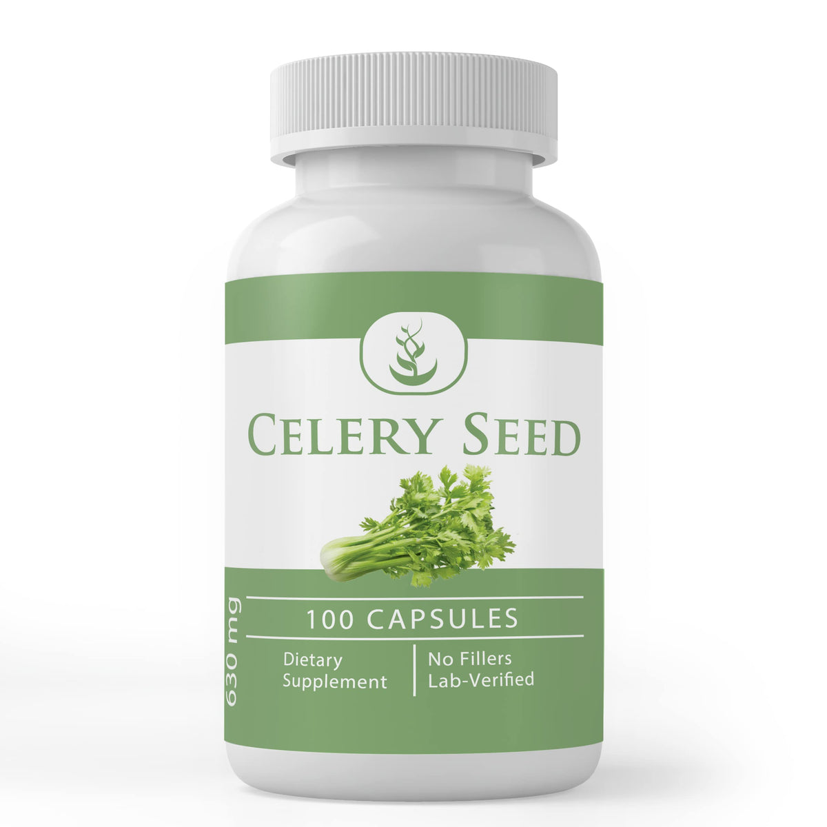 PURE Celery Seed Capsules bottle – front view