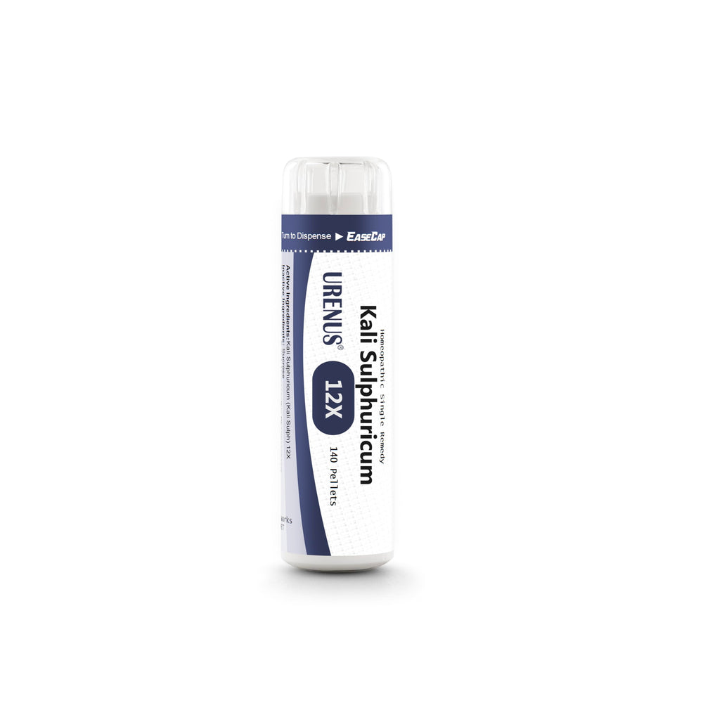 Bottle of Cell Salt No. 7 Kali Sulphuricum 12X with EaseCap dispenser