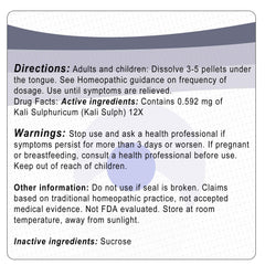 Prepared under the supervision of an expert homeopath team