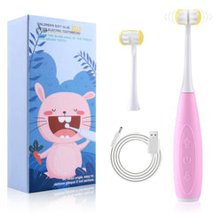 Cellena Kids Auto Toothbrush U31 pink regular front view