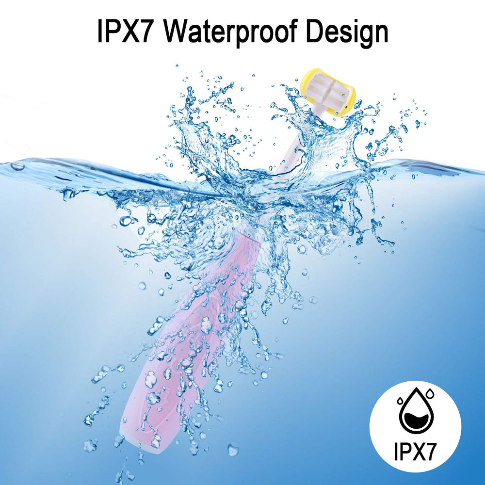 IPX7 waterproof symbol with toothbrush