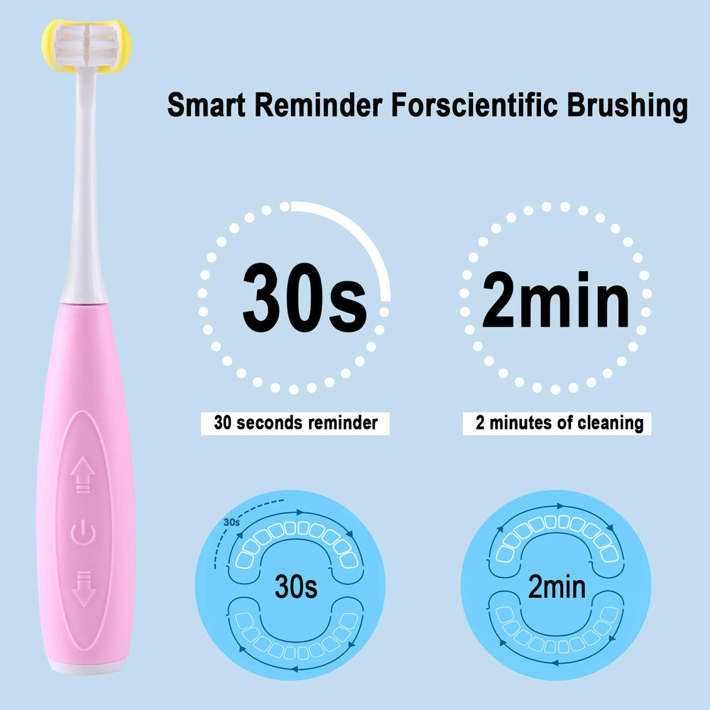 USB charging cable included with toothbrush