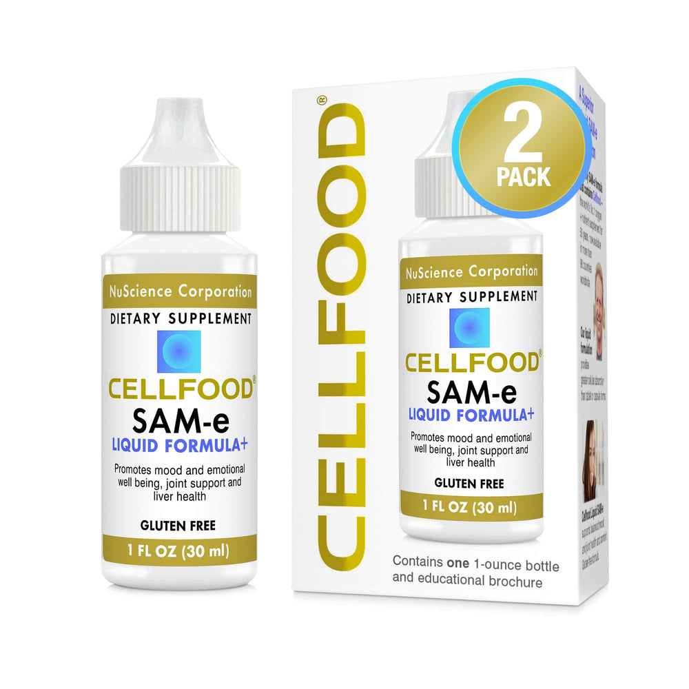 Cellfood SAM-e Liquid Formula bottle - 1 fl oz, Pack of 2 (hero image)