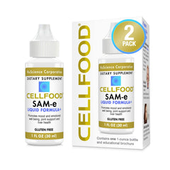 Cellfood SAM-e Liquid Formula bottle - 1 fl oz, Pack of 2 (hero image)