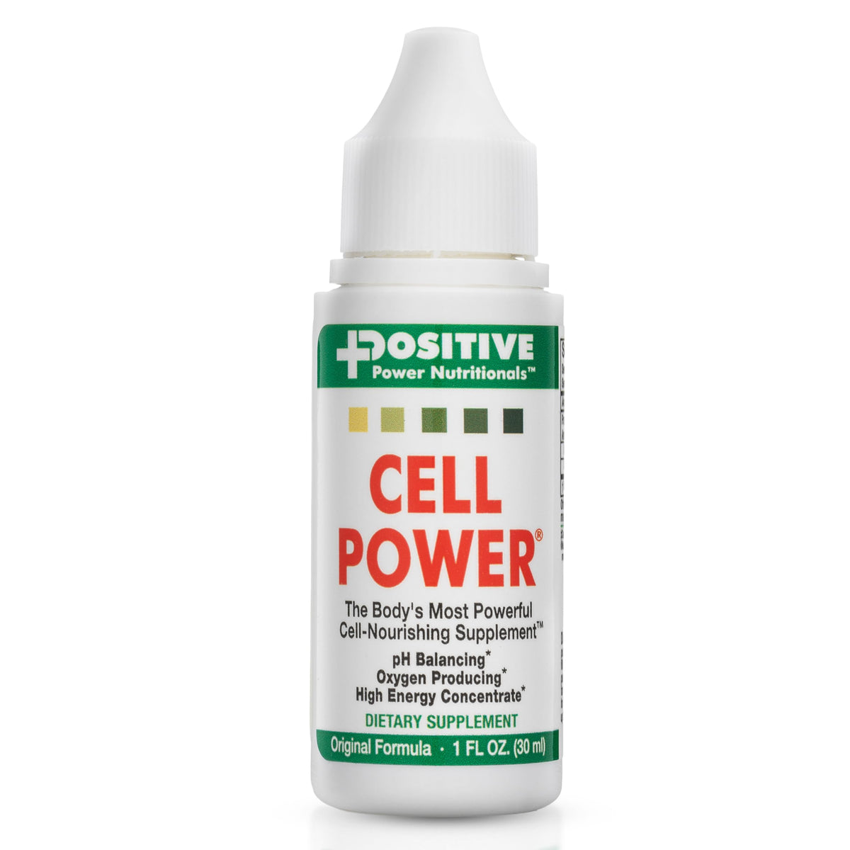 Cell Power Oxygen Drops 1oz bottle front view