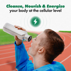 Cell Power Oxygen Drops label close-up